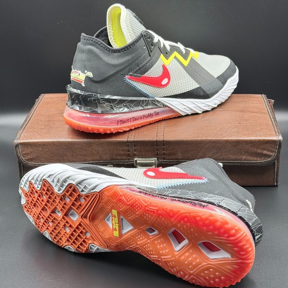 Space Jam x LeBron 18 Low 'Sylvester x Nike Tweety'